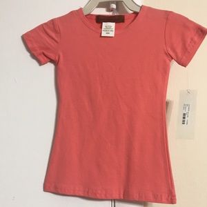 Coral short sleeve T-shirt